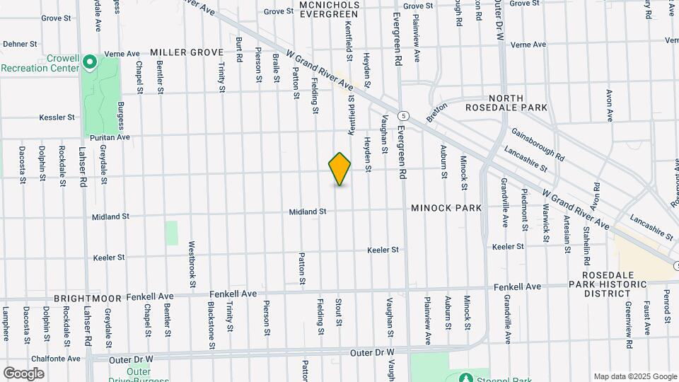 15740 Stout St Map and Location Details