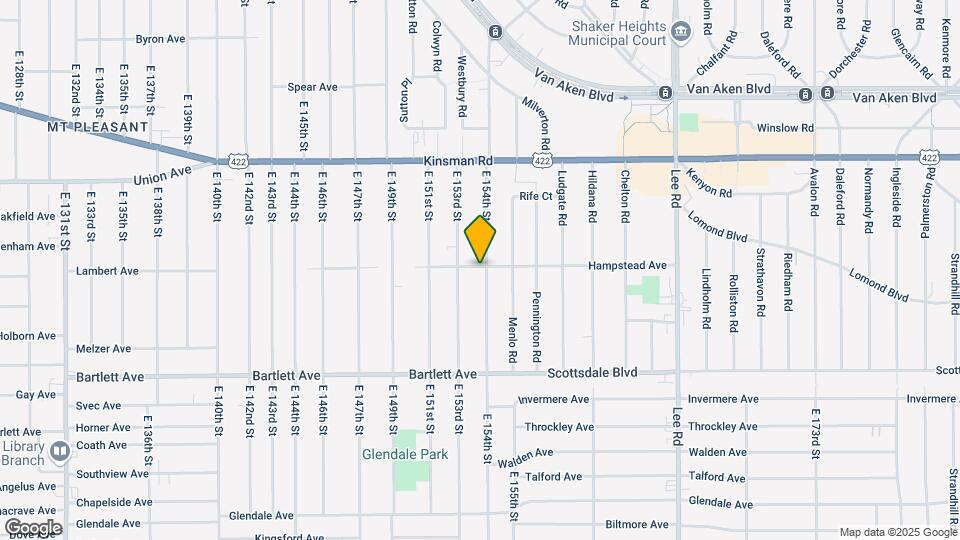 3624 E 154th St Map and Location Details