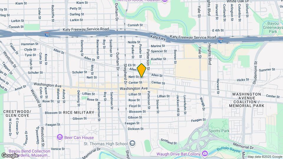 1108 Fowler St Map and Location Details