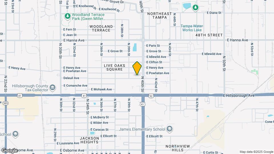 3914 Deleuil Ave Map and Location Details