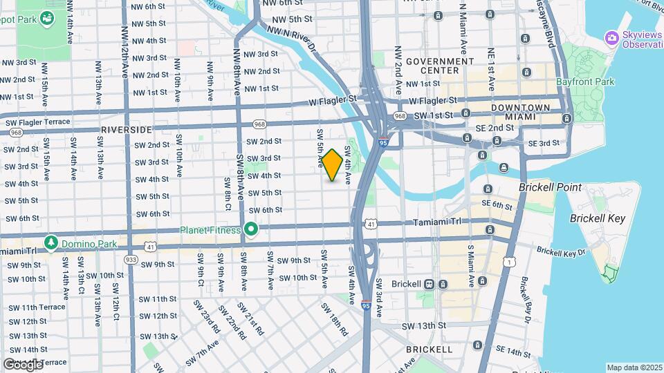 445 SW 5th St Map and Location Details