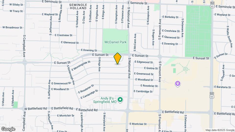 1119 E Edgewood St Mapa y Detalles de la Ubicación