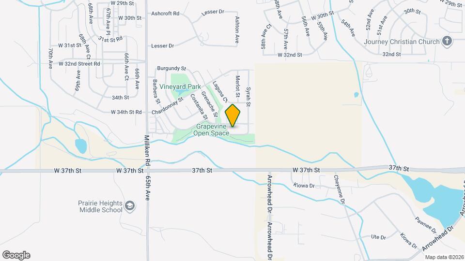 5807 Zinfandel St Map and Location Details