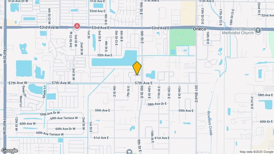 5615-5618 8th St Ct E Map and Location Details