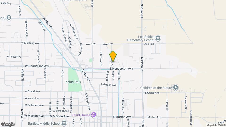 850 N Williford Dr Map and Location Details