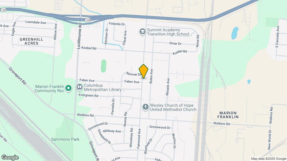 2774 Fairwood Ave Map and Location Details