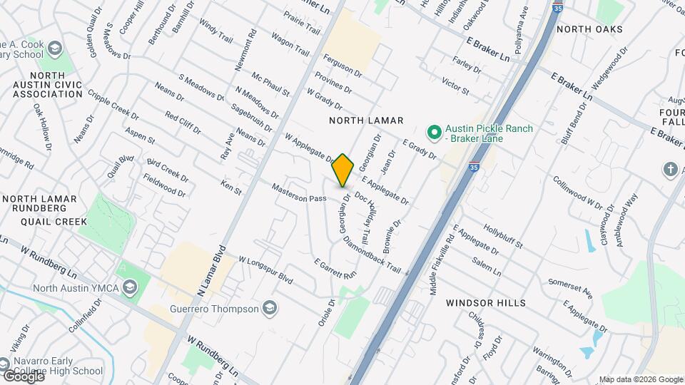 10434 Doc Holliday Trl Map and Location Details