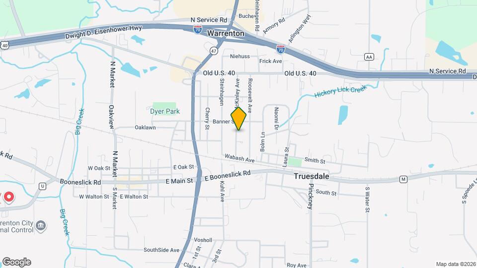 410 McKinley Ave Map and Location Details