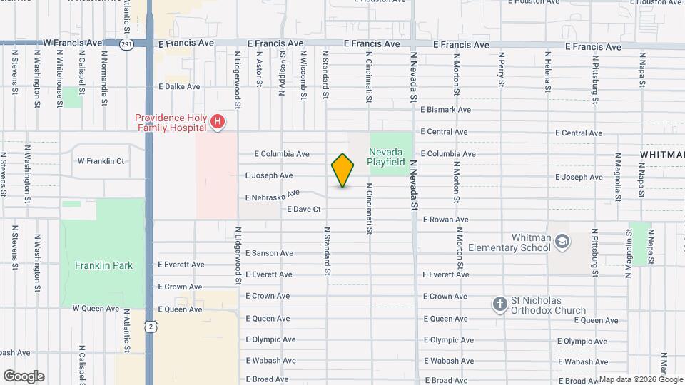 619 E Nebraska Ave Map and Location Details