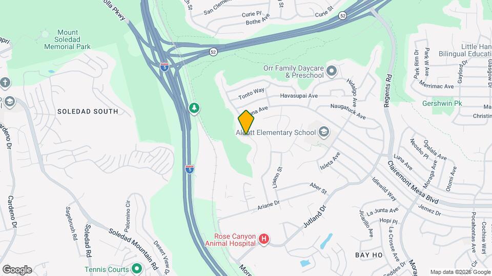4666 Monongahela St Map and Location Details