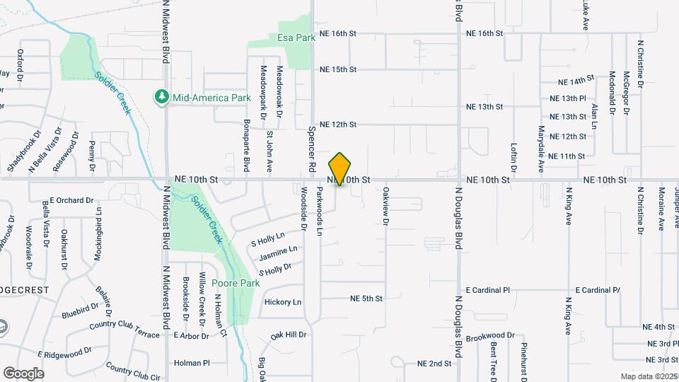 4028 Locust Dr Map and Location Details