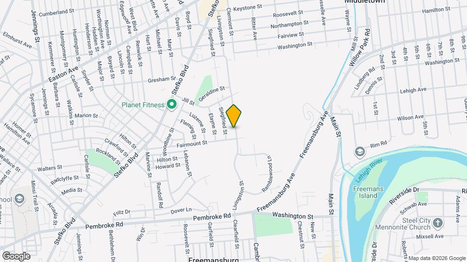 1515 Livingston St Map and Location Details