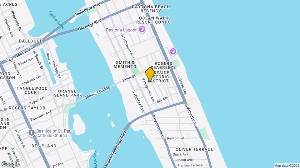 46 S Oleander Ave Map and Location Details