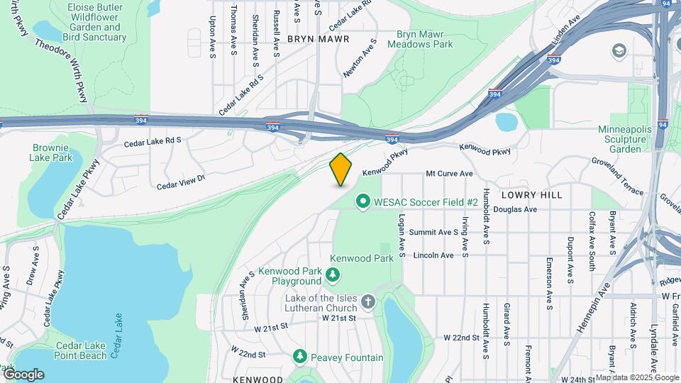 1726 Kenwood Pkwy Map and Location Details
