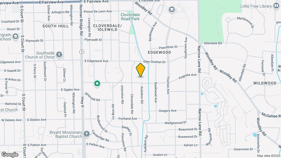 3444 Audubon Rd Map and Location Details