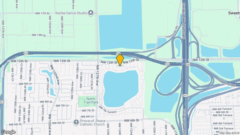 12514 NW 11th Trail Map and Location Details