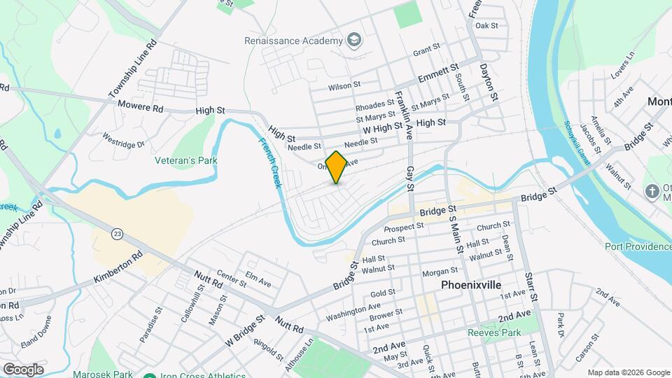 327 Foundry St Mapa y Detalles de la Ubicación