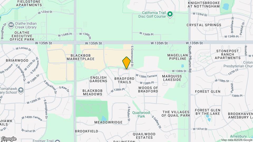 13806 S Mullen St Map and Location Details