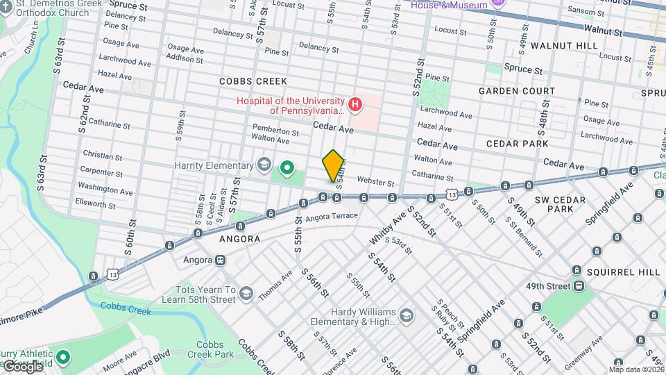 5409 Christian St Map and Location Details