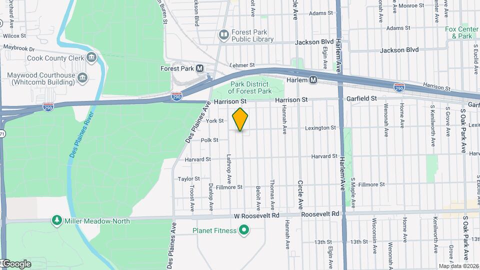 907 Ferdinand Ave Mapa y Detalles de la Ubicación