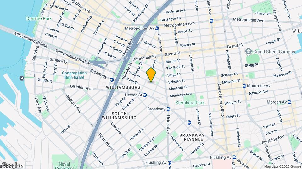 382 S 4th St Map and Location Details