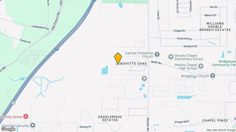 29574 Cedar Waxwing Dr Map and Location Details