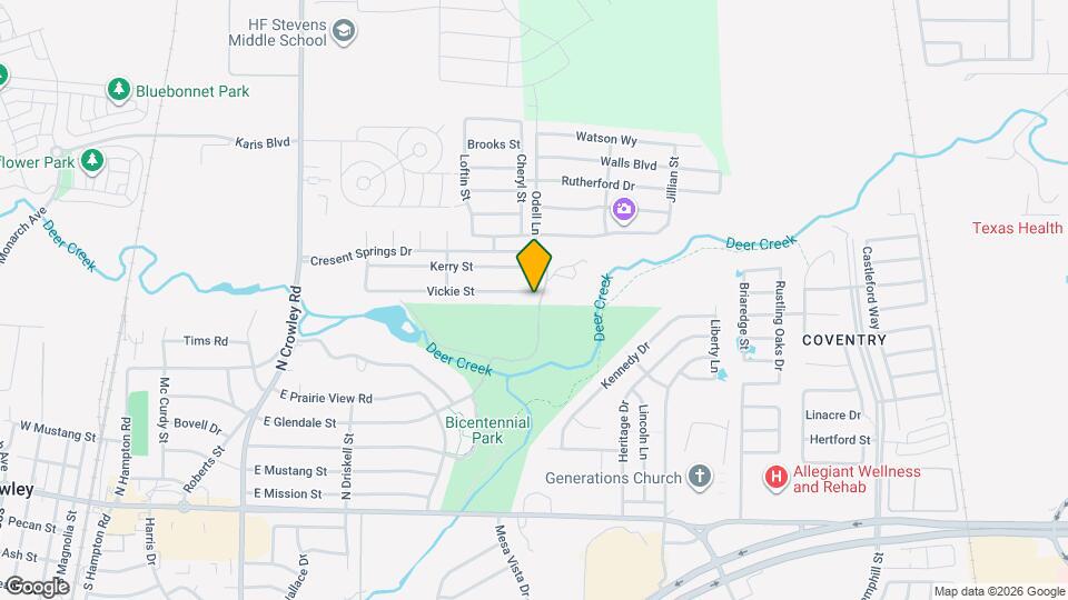 664 Vickie St Map and Location Details