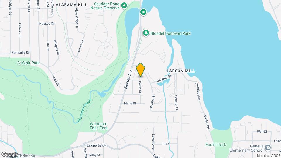 1850 Dakin St Map and Location Details