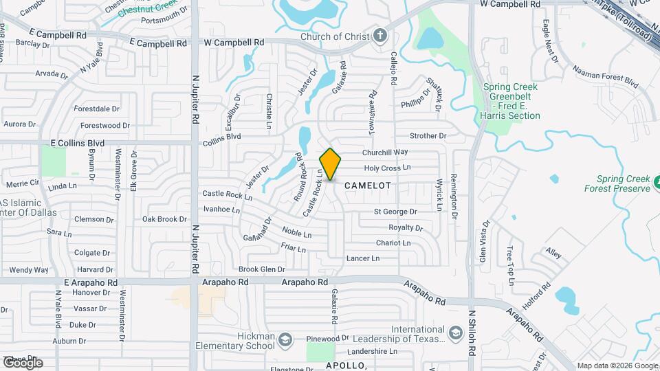 5417 Galaxie Rd Map and Location Details