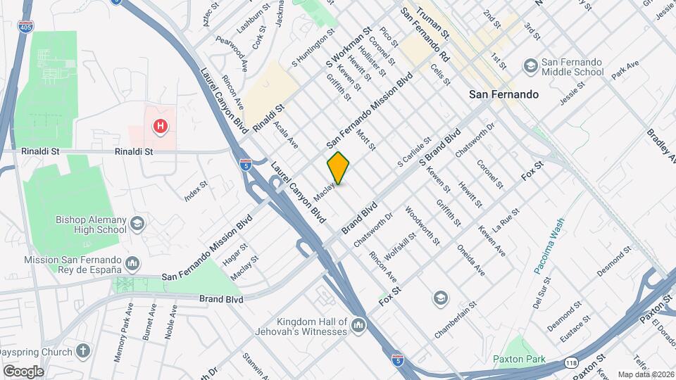 11358 Acala Ave Map and Location Details