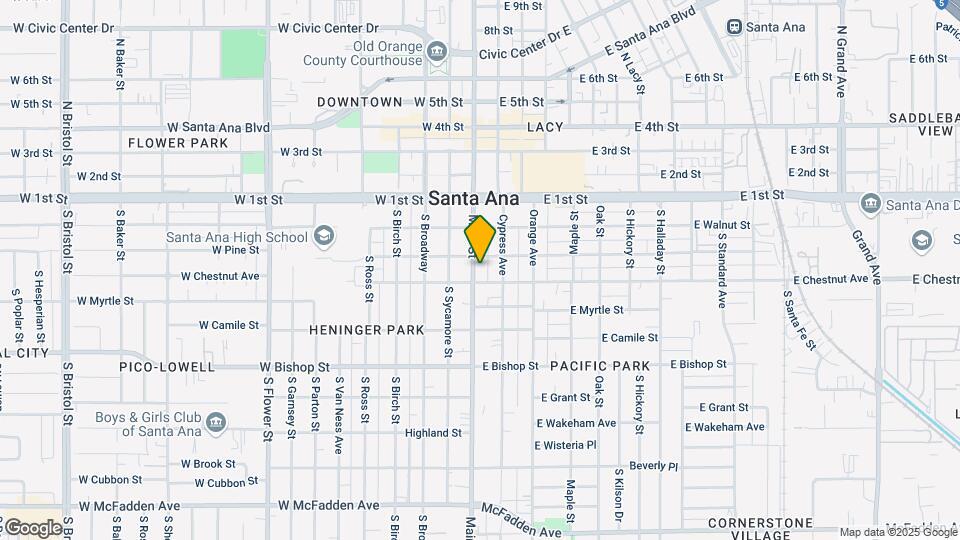 311 S Main St Mapa y Detalles de la Ubicación