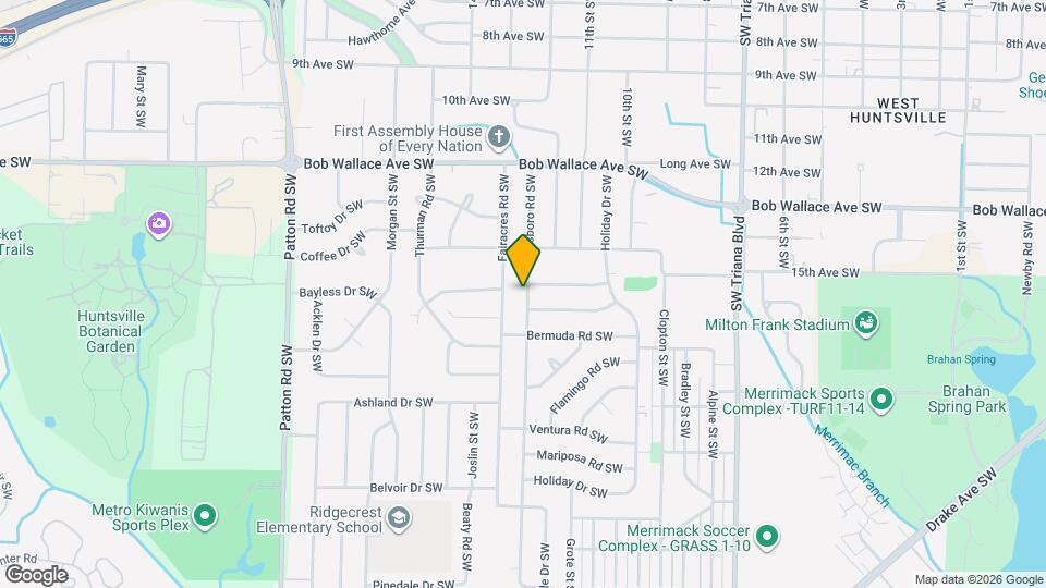 2810 Hillsboro Rd SW Map and Location Details