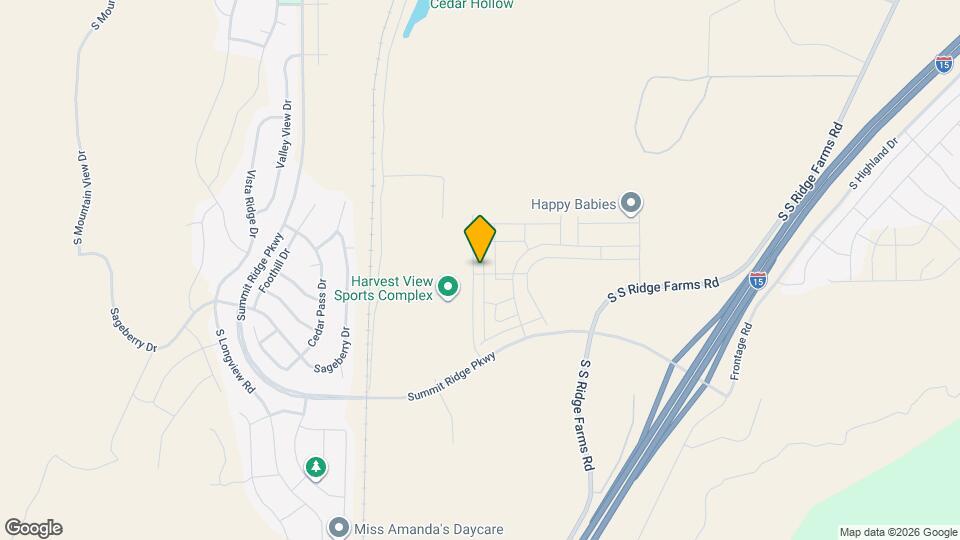 1329 Harvest Vw Dr Mapa y Detalles de la Ubicación