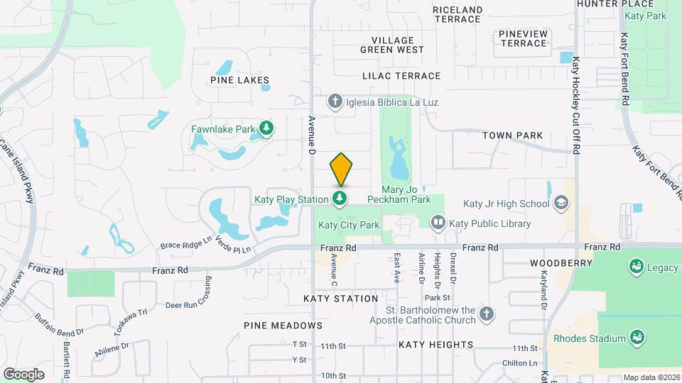 5707 Delfren Ln Map and Location Details