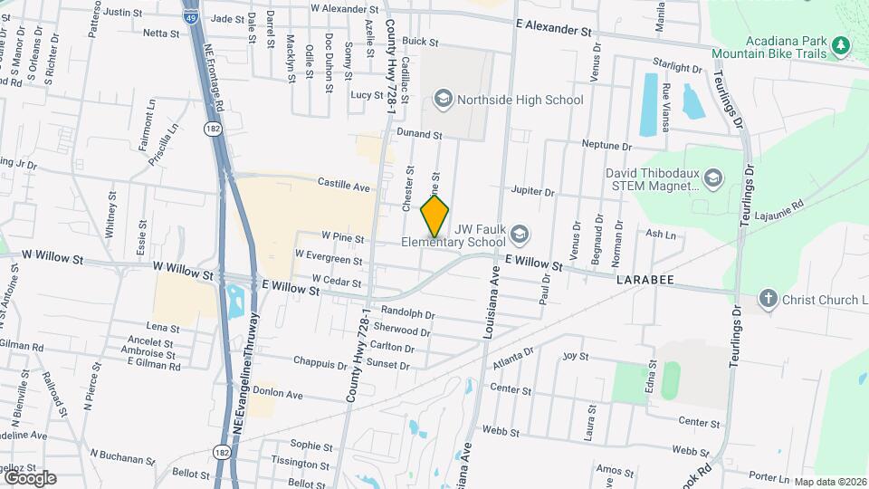 305 E Pine St Map and Location Details