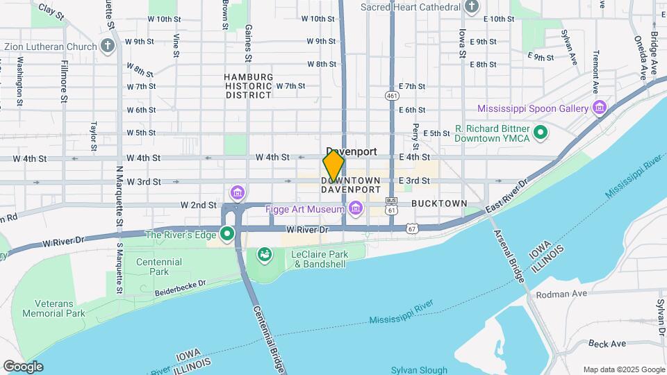 311 W 3rd St Map and Location Details