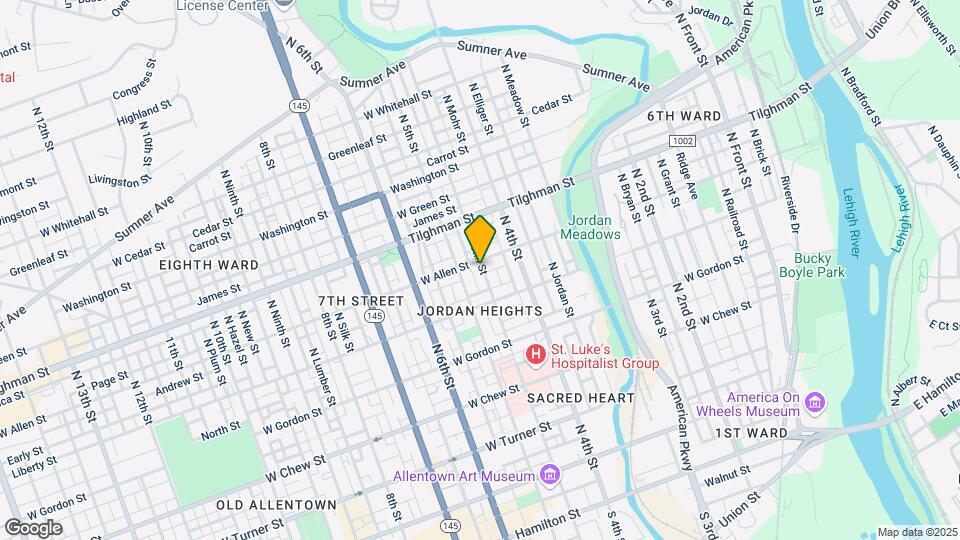 442 W Allen St Map and Location Details