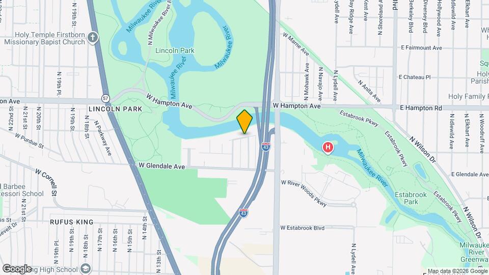 716 W Rock Pl Map and Location Details