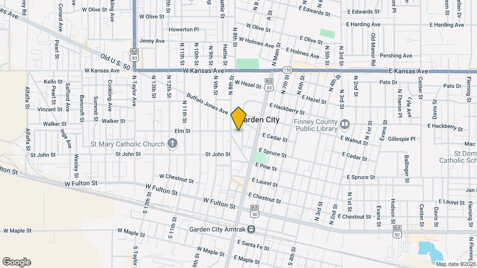 611 Garden City Ave Mapa y Detalles de la Ubicación