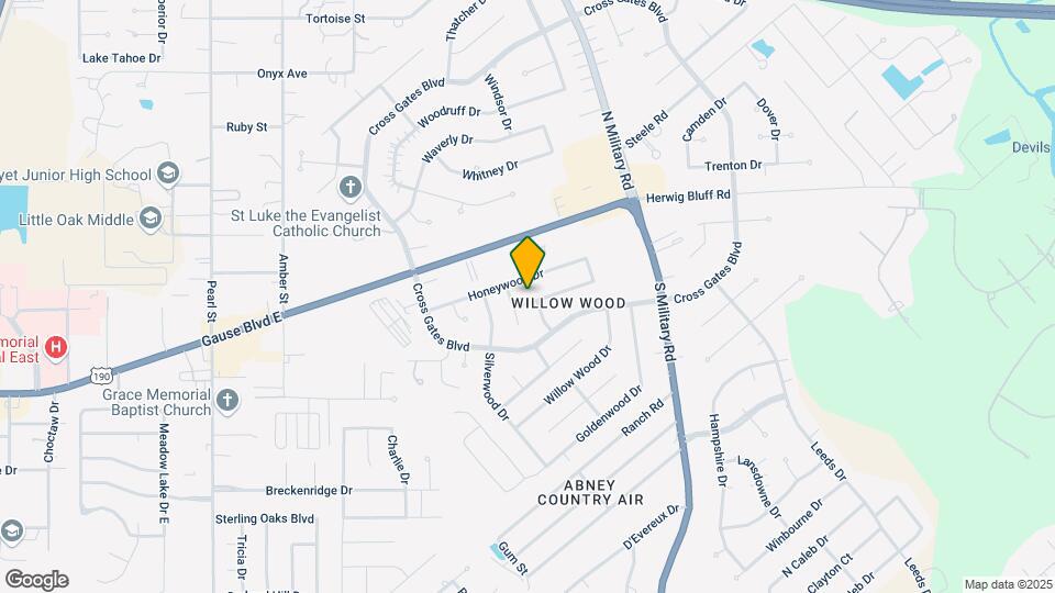 105 Larchwood Dr Map and Location Details