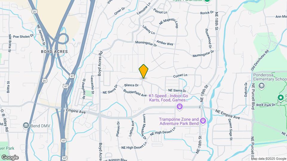 20601 NE Sierra Dr Map and Location Details