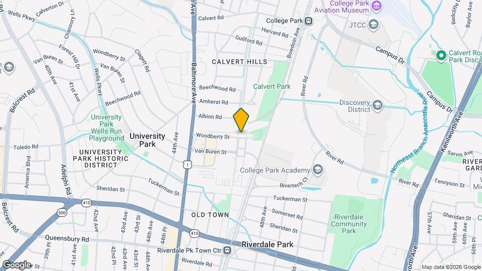 4704 Woodberry St Map and Location Details