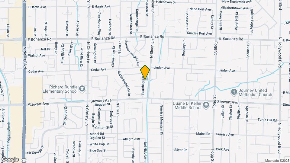 502 Searchlight Dr Map and Location Details