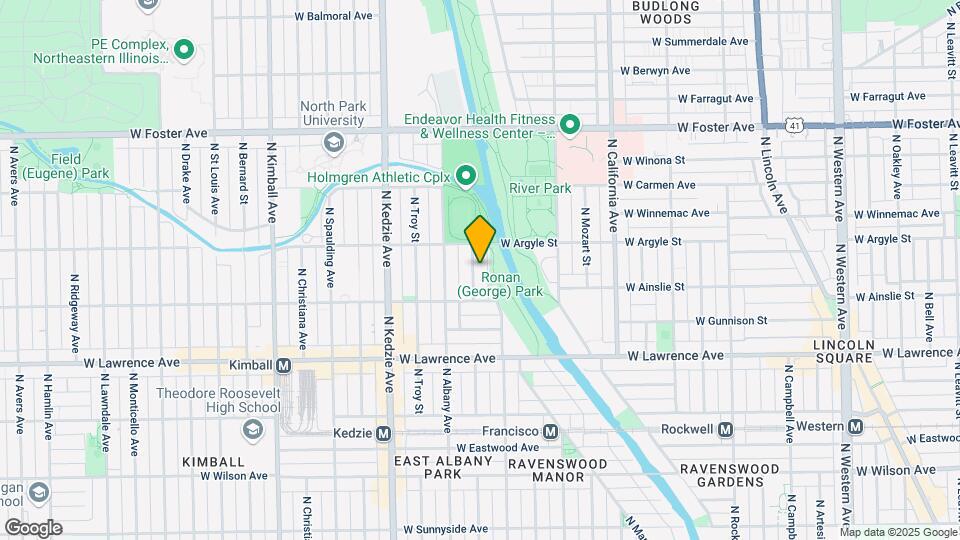 4933 N Whipple St Map and Location Details