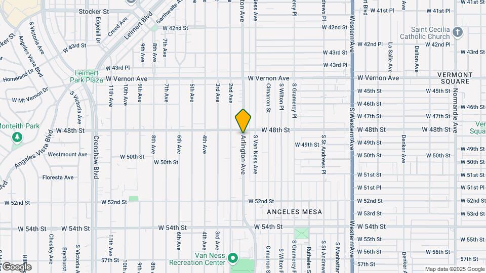 4827 Arlington Ave Map and Location Details
