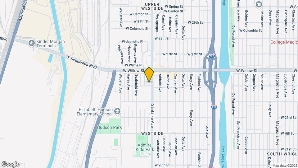 2503 Santa Fe Ave Map and Location Details