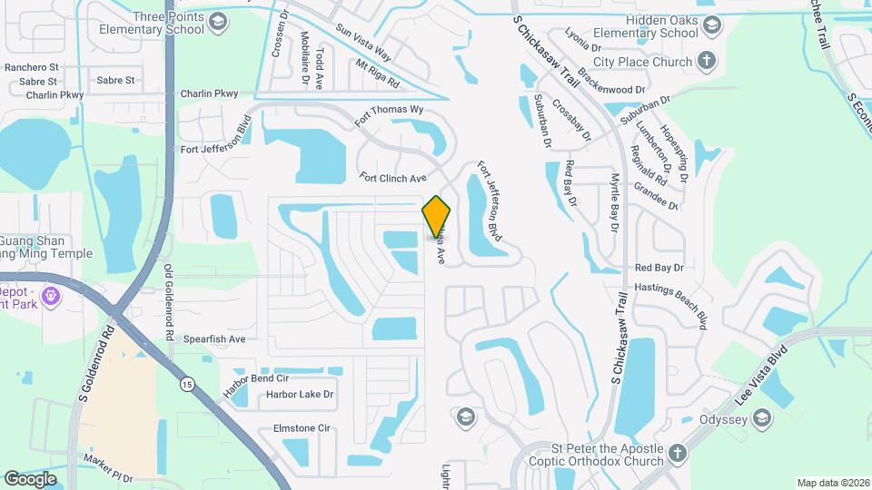 8706 Fort Shea Ave Map and Location Details