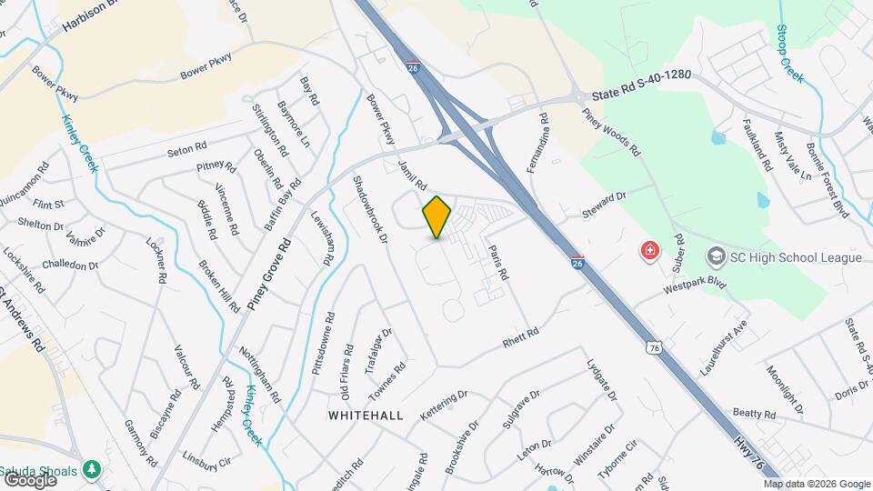 201 Ambling Cir Map and Location Details