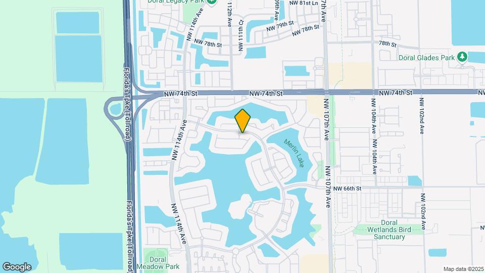 11123 NW 71st Terrace Map and Location Details