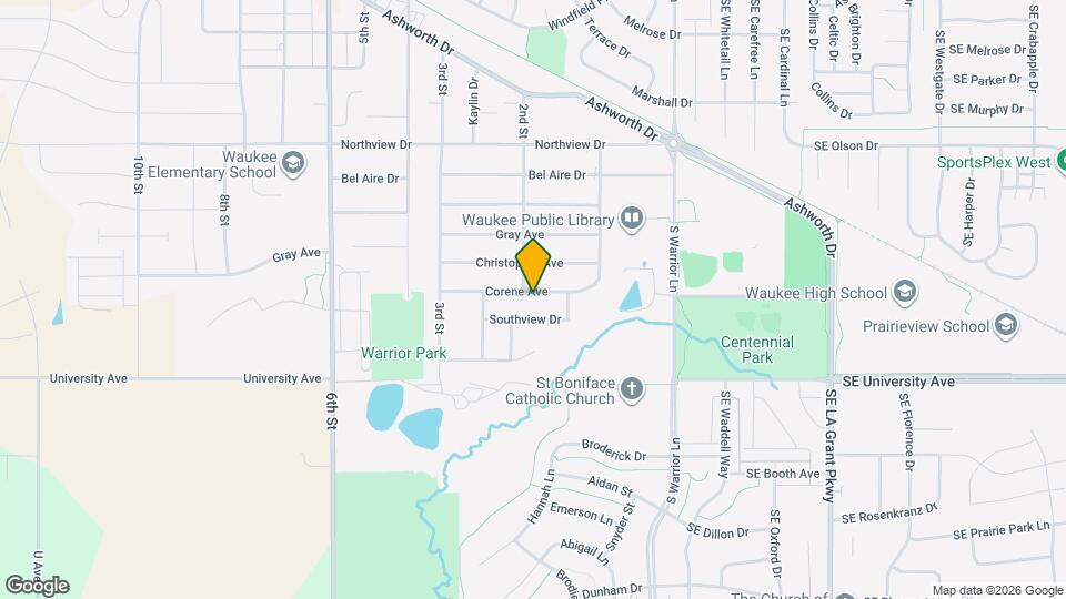 200 Corene Ave Map and Location Details